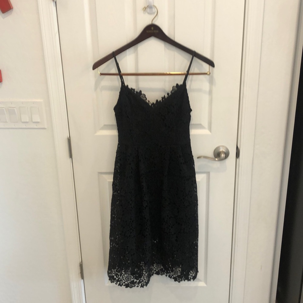 Little Black Lace Dress